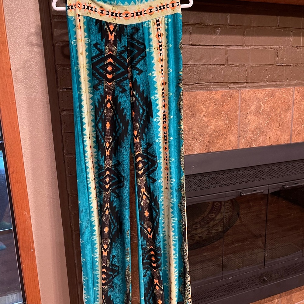 Multi color palazzo pants